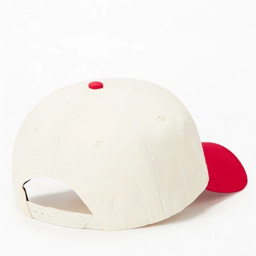 Irish Goodbye Expert Trucker Hat Red & Cream SnapBack Cap NWT